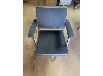 Vintage Steelcase  Rolling Desk Chair, Cloth Seat