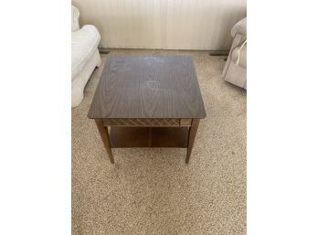 Mcm Wood End Table 24x24