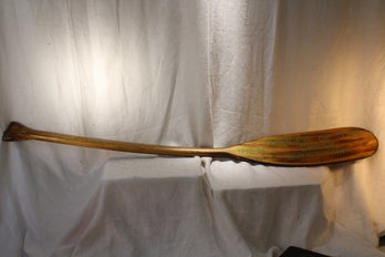 Vintage 1990's Celebratory Boat Paddle For' Order Of The Creek'