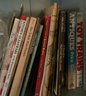 Lot Of Books In Bookcase, 3 Shelves
