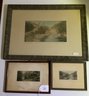 Lot Of 3 Framed Wallace Nutting Prints