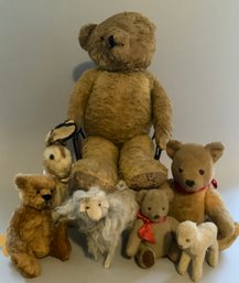 Box Lot Of Assorted Teddy Bears
