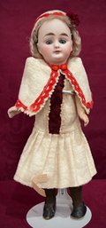 8 3/4in German Bisque Mystery Maker Doll