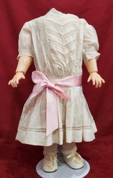 German Ball Jointed Body With Antique Dress
