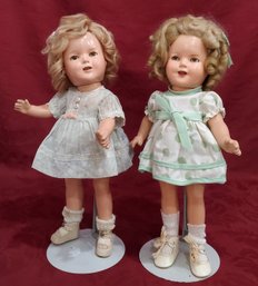 Lot Of 2 Ideal 'Shirley Temple' Dolls