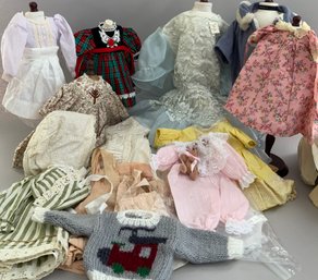 Box Lot Assorted Doll/childs Clothing