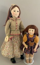 Lot Of 2 - 20 Lynne & Michael Roche Anna Mother & Child