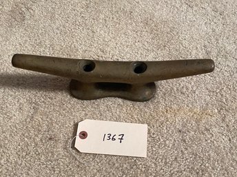 Large Cast Brass Ship's Cleat