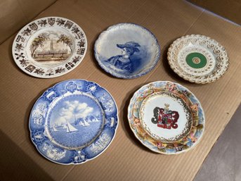 Group Five Continental & English Cabinet Plates