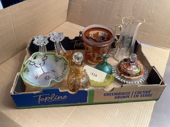 Large Estate Group Interesting Continental Glassware Items