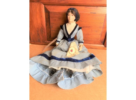Franklin Heirloom Doll In Period Style Dress