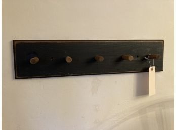 American Country Style Painted Hanging Hat/Coat Rack