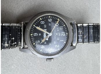 Hamilton Khaki Military Wristwatch #649 Movement