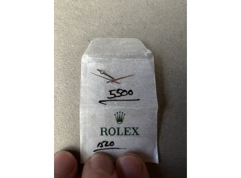 Rolex 1520 5500 Stainles Hands