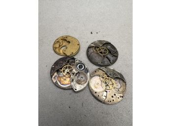 Pocket Watch Parts And Movements (2)