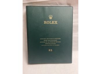 Rolex R-5 Service Manual Parts Catalogue
