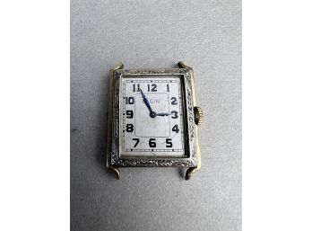 Deco Elgin Two-Tone Wristwatch