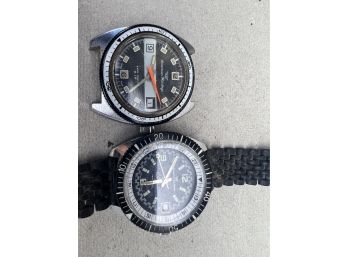 2x Diver Rally Watches