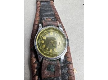 Vtg Cimier Military Wristwatch