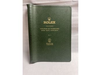 Rolex Tudor Volume 2 Service Manual Parts Catalogue
