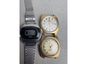 Timex Benrus And Elgin Watches