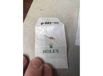 Rolex Gold Watch Hands