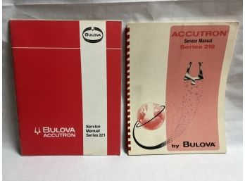 Bulova Accutron Service Manual Series 221 And 218