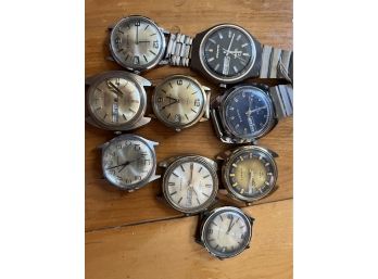 10x Mens Timex Quartz Watch Lot
