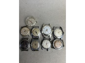 9x Vintage Watch Lot
