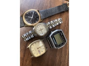 Misc Watch Lot- Timex, Helbrox, Casio
