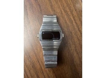 Hamilton Electronic LED Watch Untested Stainless