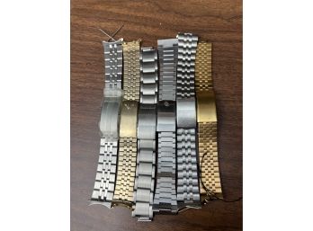 6x Misc Watch Bracelets Seiko Caravelle Wittnauer Caravelle