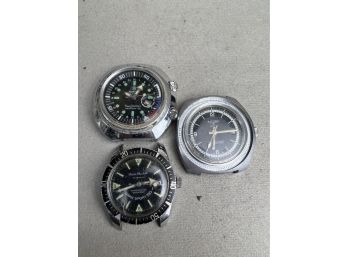 3x Diver Watches