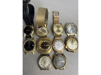 10x Vintage Watch Lot