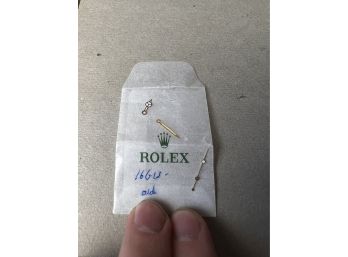 Rolex Gold Submariner Hand Set (Mercedes Hands)- 16613