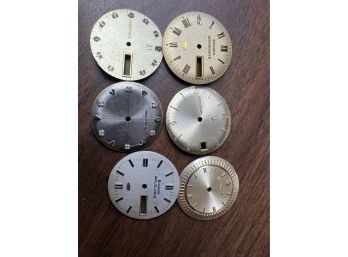6x Bulova Accutron Watch Dials