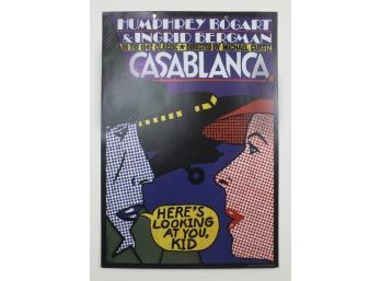 Poster- Humphrey Bogart CASABLANCA By Andrzej Krajewski 2009