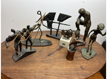 Sculpture Lot (Some Signed)