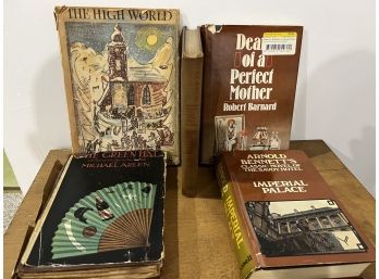 Books- High World, Death Of A Perfect Mother, Arnold Bennett, Michael Arlen