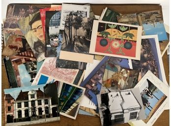 Large Lot Of Vintage Postcards- Frida Kahlo, Foreign Cities And Museums