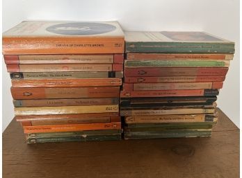 27x Vintage Penguin Press Books Novels- Wilder, Forester, Bronte