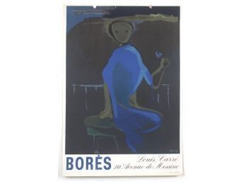 Poster- 1962 Francisco Bores Louis Carre Paris