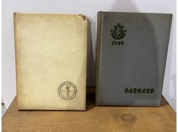 2x Vintage Barnard College Yearbooks 1949