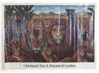 Poster- Cincinnati Zoo & Botanical Garden Purina Big Cat