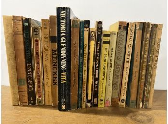 20x Vintage Novel Fiction And Non-fiction Books