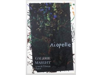Poster- Galerie Maeght Riopelle Paris