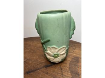 Antique Weller Pottery Vase Green Or Turquoise