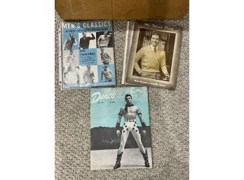 3x Men's Classics, Dance And The Men's Book- Fashion Magazines