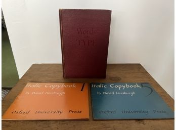 Typography And Italic Copybook (David Horsburgh) Books