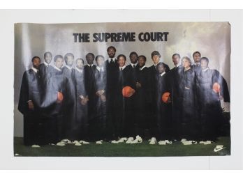 Poster- Nike 'the Supreme Court' Jeff Koons NBA